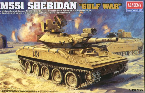 M551 SHERIDAN "GULF WAR" 1/35