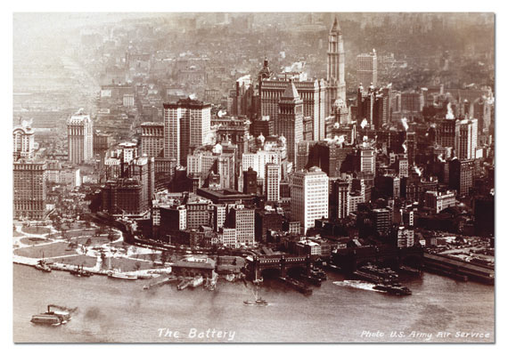 NEW YORK SKYLINE 1920