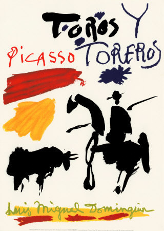 TOROS Y TOREROS, 1961, PICASSO