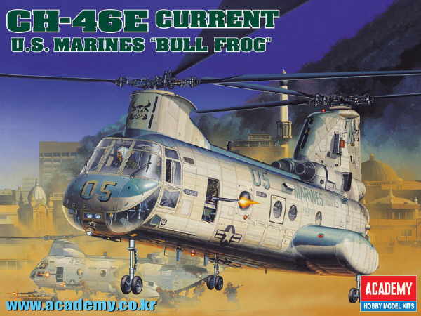 CH-46E BULL FROG 1/48