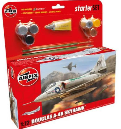 DOUGLAS A-4B SKYHAWK, 1/72 STARTER SET