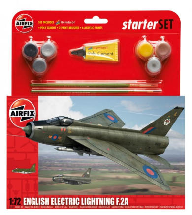 ENGLISH ELECTRIC LIGHTNING F.2A, 1/72 STARTER SET