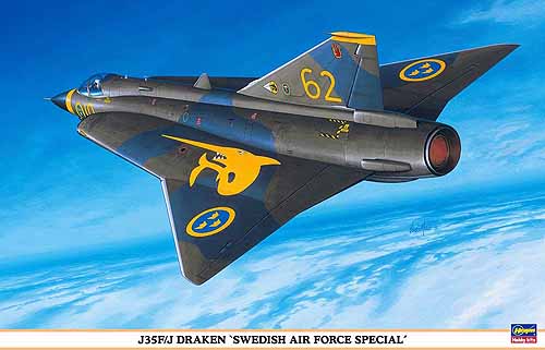 J35F/J DRAKEN "SWEDISH AIR FORCE SPECIAL" 1/48