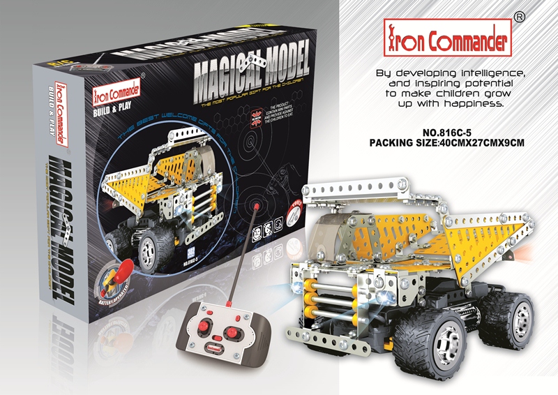 CAMION RC 4 CH, IRON COMMANDER