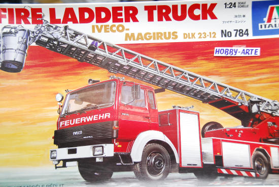 FIRE LADDER TRUCK IVECO MAGIRUS, 1/24