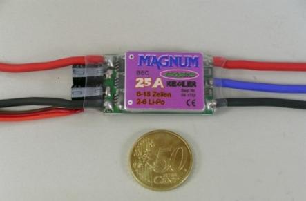 MAGNUM BC 25A, VARIADOR ELECTRONICO BRUSHLESS