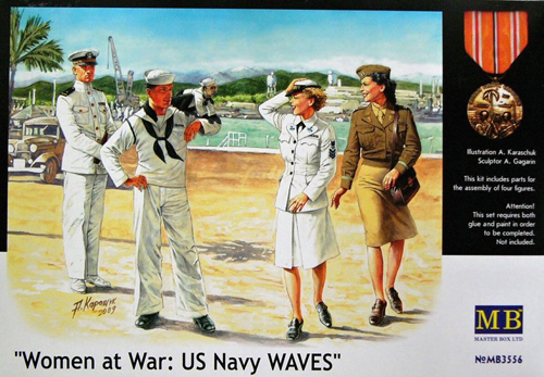 WOMEN AT WAR: U.S. NAVY WAVES 1/35