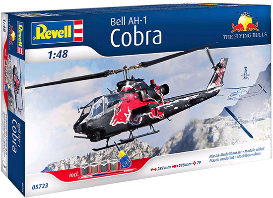 COBRA, HELICOPTERO BELL AH-1F "FLYING BULLS", 1/48