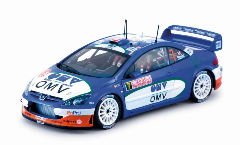 PEUGEOT 307 WRC RALLYE MONTECARLO 2006, 1/18